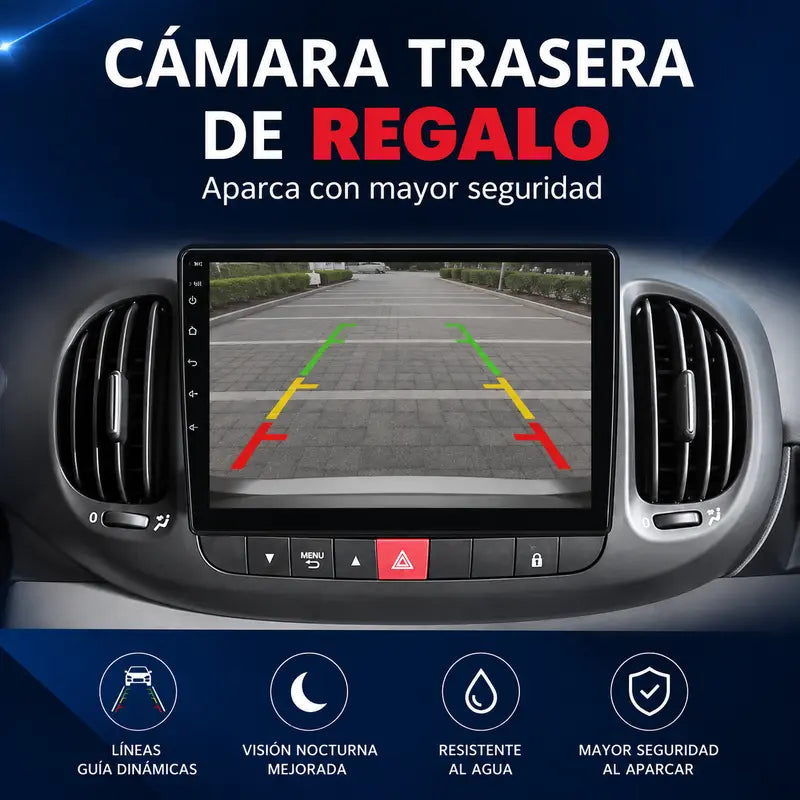 Radio pantalla CarPlay y Android Auto para Fiat 500L 2012-2017 - foto 20