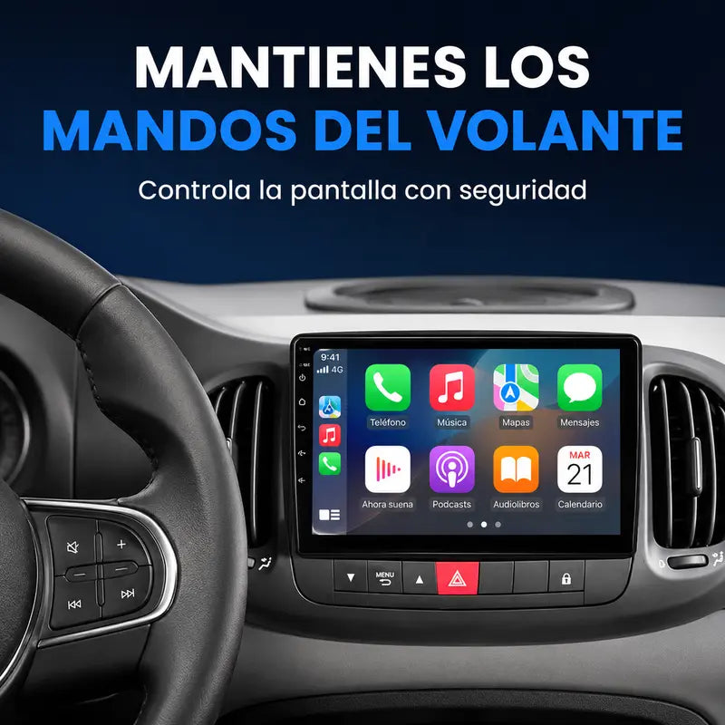 Radio pantalla CarPlay y Android Auto para Fiat 500L 2012-2017 - foto 24