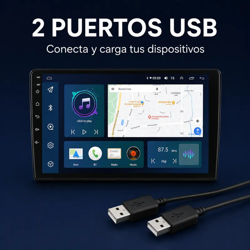 Radio pantalla CarPlay y Android Auto para Fiat 500L 2012-2017 - foto 27