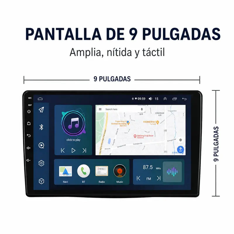 Radio pantalla CarPlay y Android Auto para Fiat 500L 2012-2017 - foto 28