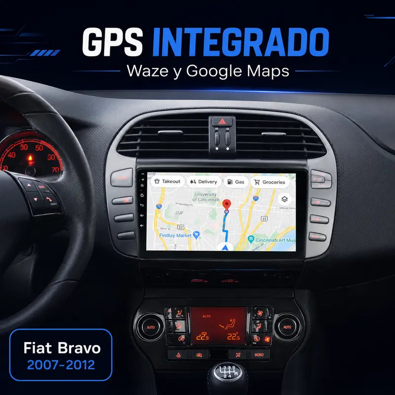 Radio pantalla CarPlay y Android Auto para Fiat Bravo 2007-2012 - foto 13