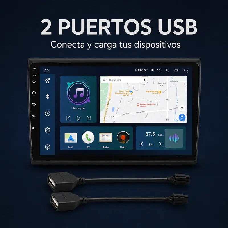 Radio pantalla CarPlay y Android Auto para Fiat Bravo 2007-2012 - foto 21