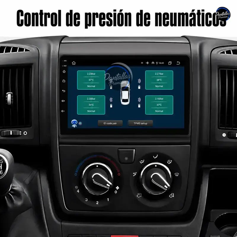 Radio pantalla CarPlay y Android Auto para Fiat Ducato Peugeot Boxer Citroen Jumper - foto 7