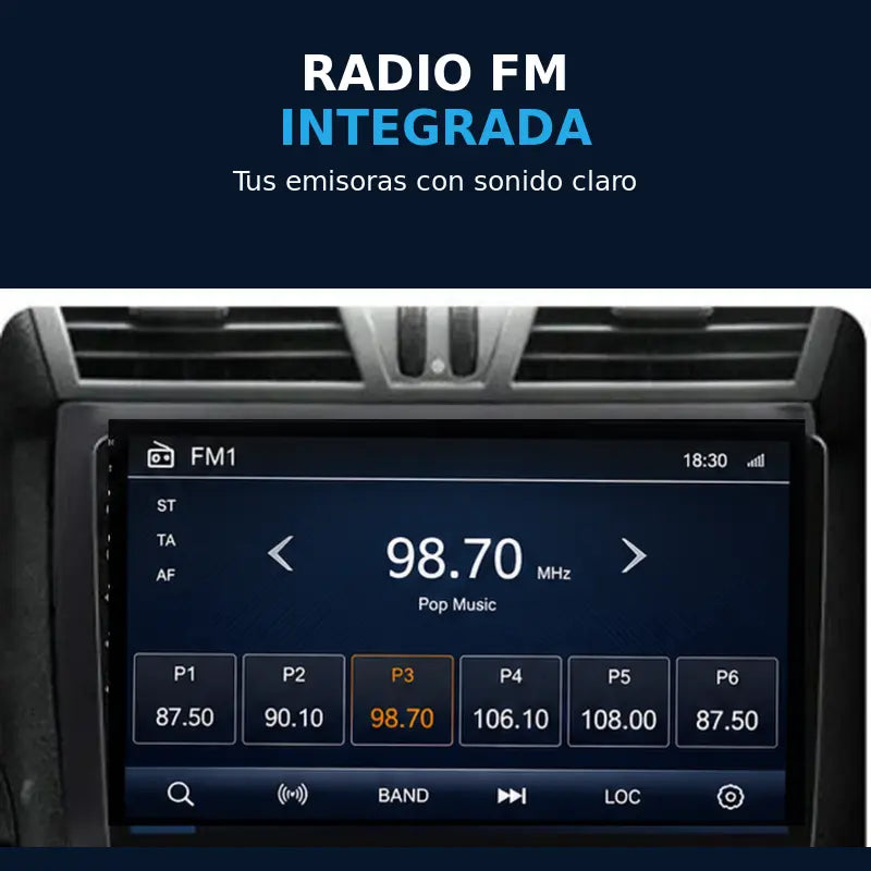 Radio pantalla CarPlay y Android Auto para Fiat Stilo 2002-2010 - foto 5