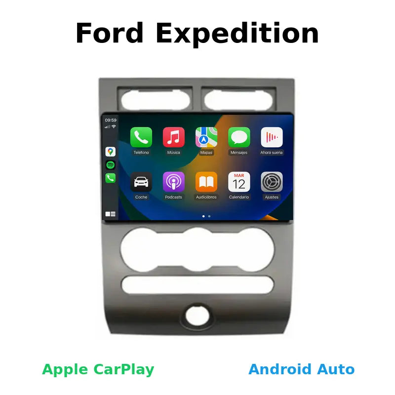 Radio pantalla CarPlay y Android Auto para Ford Expedition - foto 11