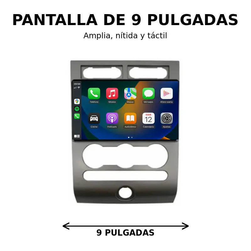 Radio pantalla CarPlay y Android Auto para Ford Expedition - foto 22