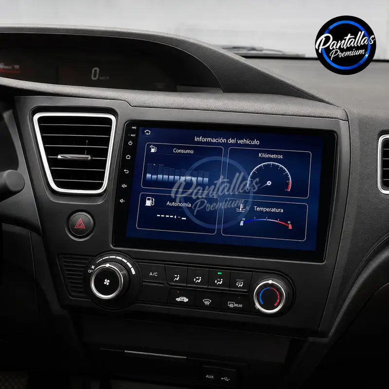 Radio pantalla CarPlay y Android Auto para Honda CIVIC Hatchback 2012-2017 - foto 10