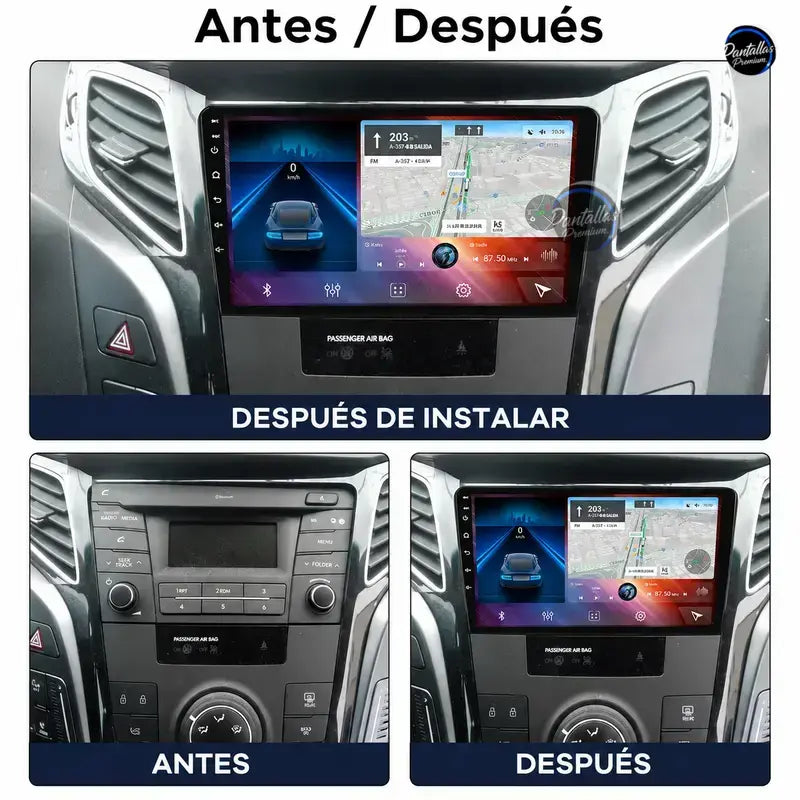 Radio pantalla CarPlay y Android Auto para Hyundai I40 2011-2016 - foto 2