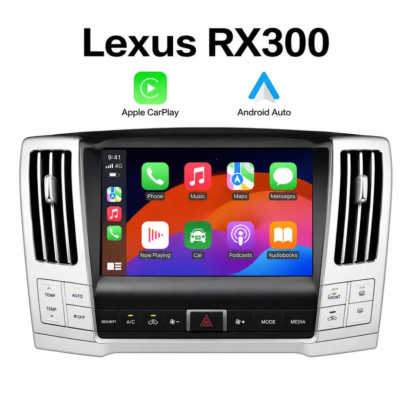 Radio pantalla CarPlay y Android Auto para Lexus RX300