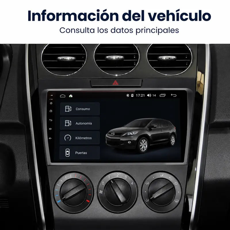 Radio pantalla CarPlay y Android Auto para Mazda CX7 2008-2015 - foto 10