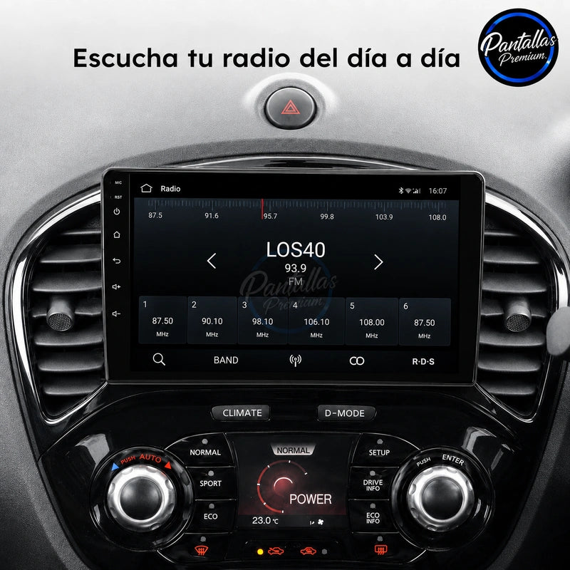 Radio pantalla CarPlay y Android Auto para Nissan Juke 2010 - foto 8