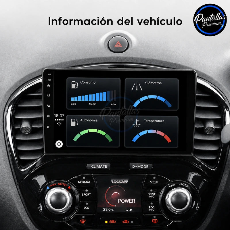 Radio pantalla CarPlay y Android Auto para Nissan Juke 2010 - foto 10