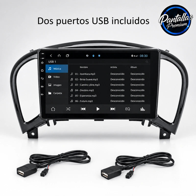 Radio pantalla CarPlay y Android Auto para Nissan Juke 2010 - foto 12