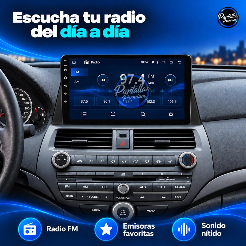 Honda Accord 8 — Escucha tu radio del día a día