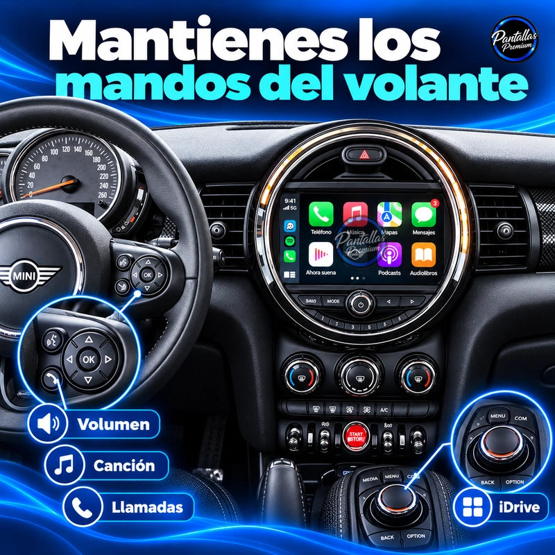MINI Cooper — Mantienes los mandos del volante