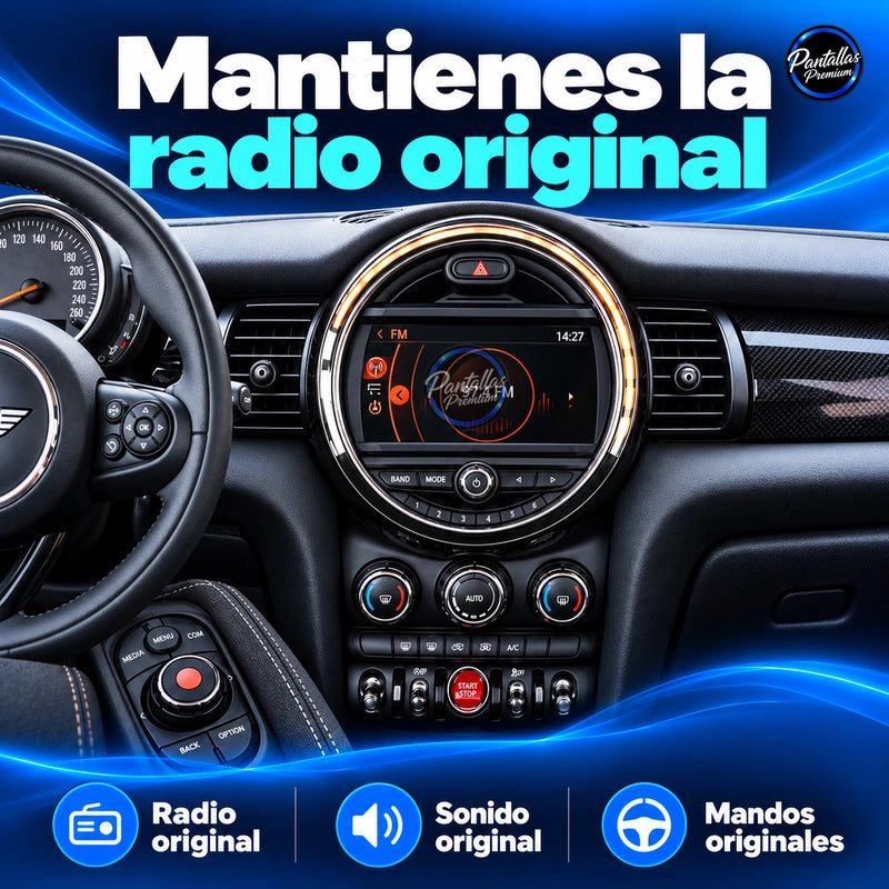 MINI Cooper — Mantienes la radio original