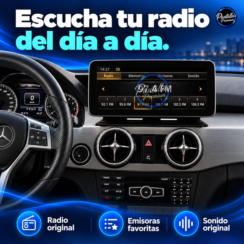 Mercedes-Benz GLK X204 — Escucha tu radio del día a día