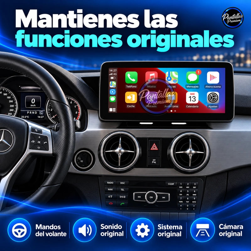 Mercedes-Benz GLK X204 — Mantienes las funciones originales