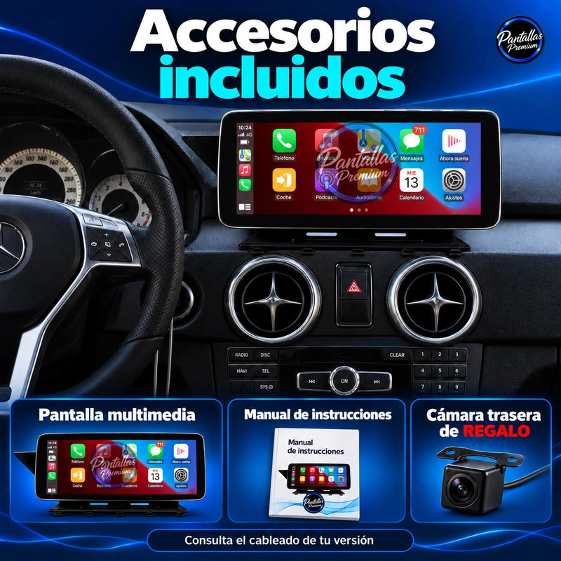 Mercedes-Benz GLK X204 — Accesorios incluidos