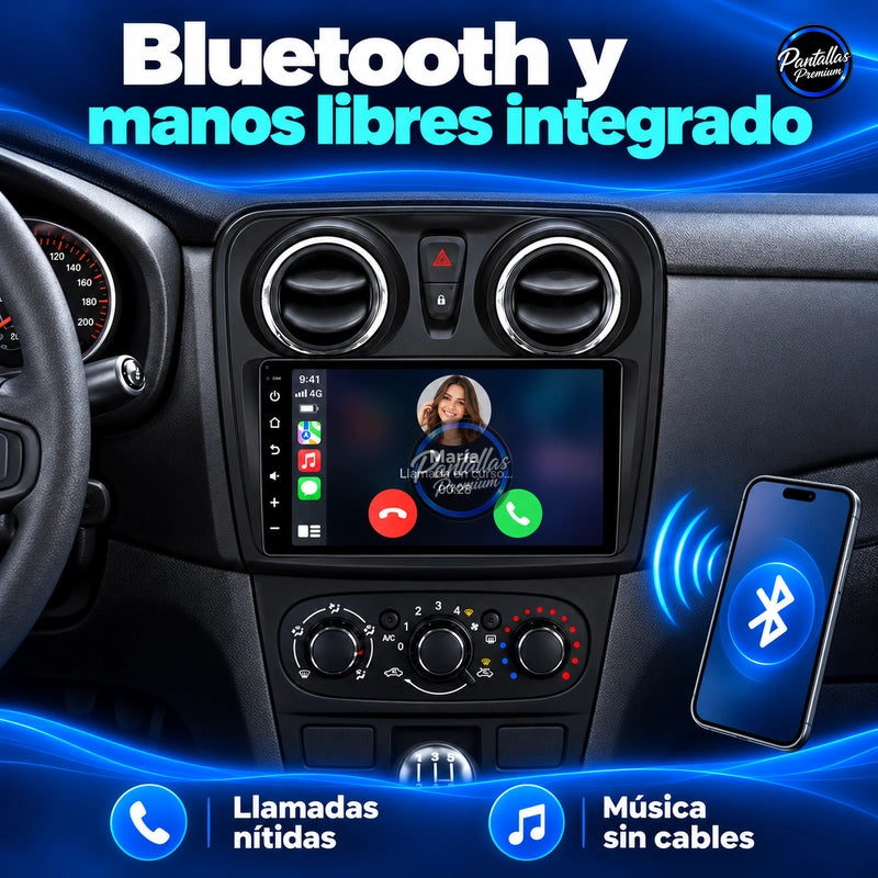 Renault Logan 2 / Dacia Sandero 2 — Bluetooth y manos libres integrado
