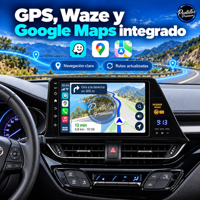 Toyota C-HR 2016–2020 — GPS, Waze y Google Maps