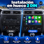 Universal 2 DIN — Instalación en hueco 2 DIN