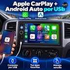 Universal 2 DIN — CarPlay y Android Auto