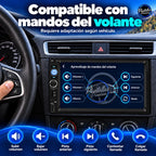 Universal 2 DIN — Compatible con mandos del volante