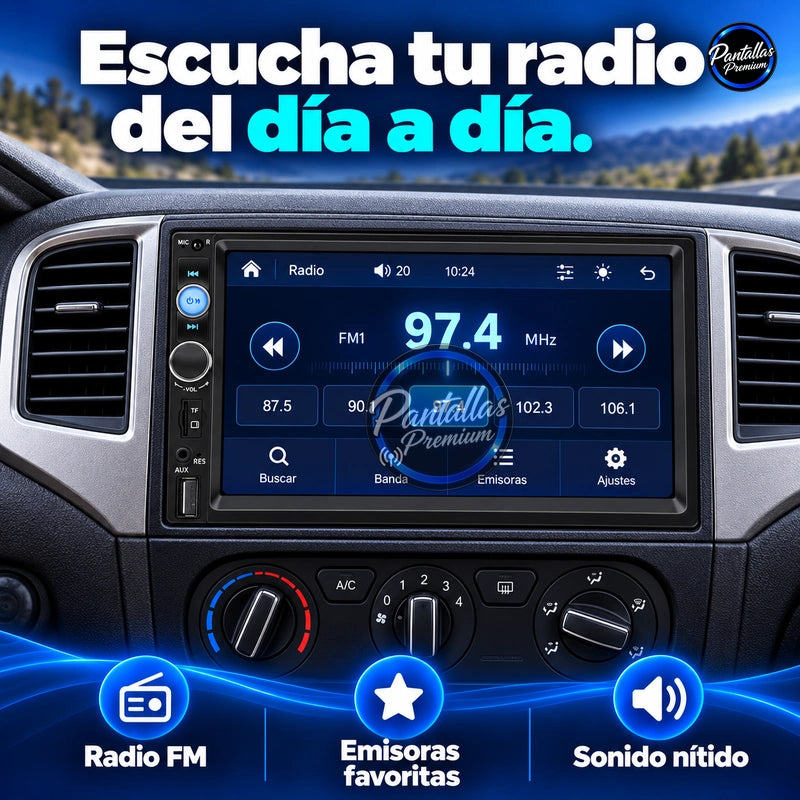 Universal 2 DIN — Escucha tu radio del día a día