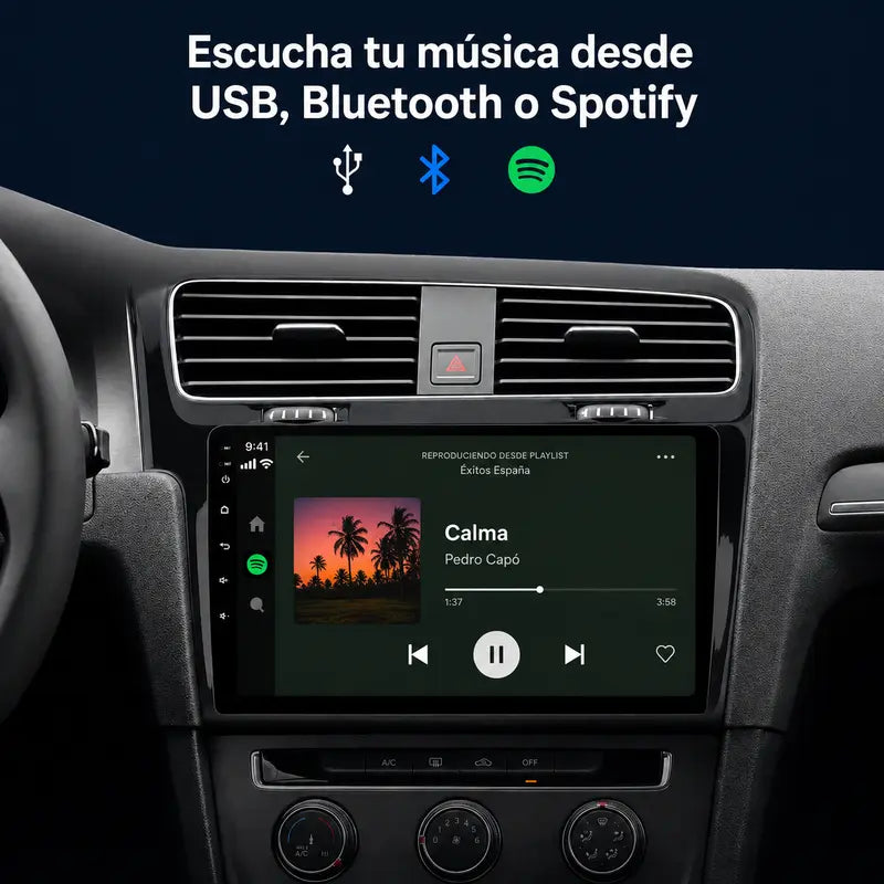 Radio pantalla CarPlay y Android Auto para Volkswagen Golf 7 - foto 9