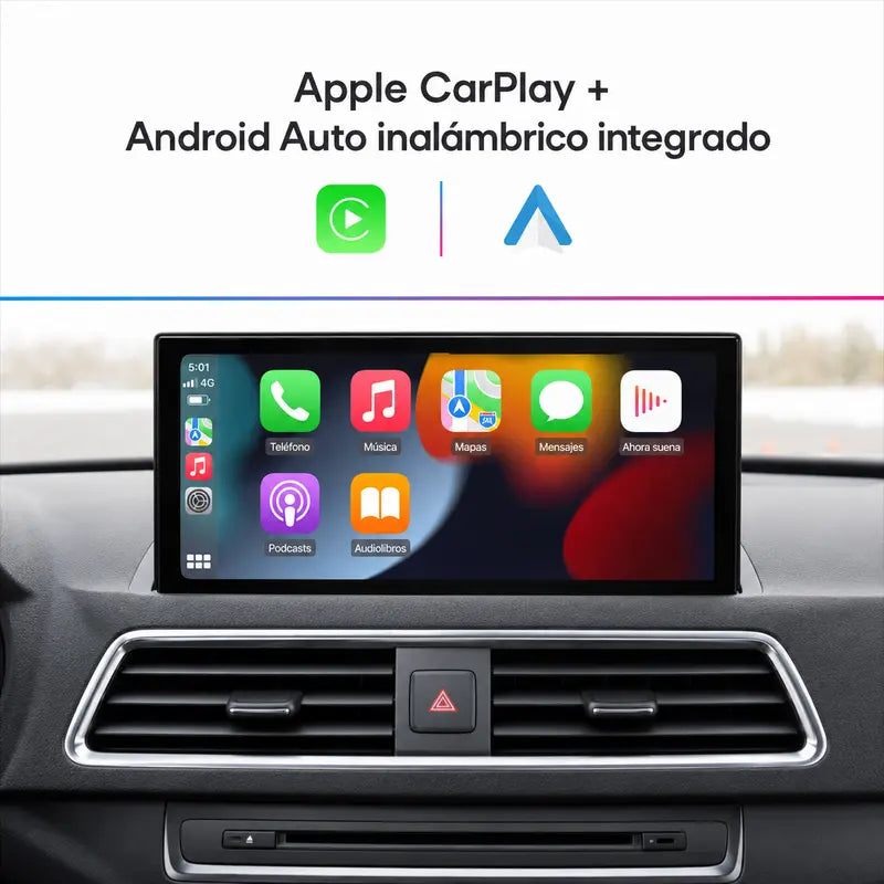 Radio pantalla CarPlay y Android Auto para Audi A1 Audi Q3 Linux 2011-2019 - foto 4