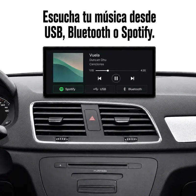 Radio pantalla CarPlay y Android Auto para Audi A1 Audi Q3 Linux 2011-2019 - foto 10