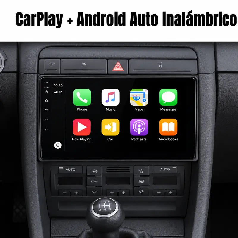 Radio pantalla CarPlay y Android Auto para Audi A4 Seat Exeo - foto 3