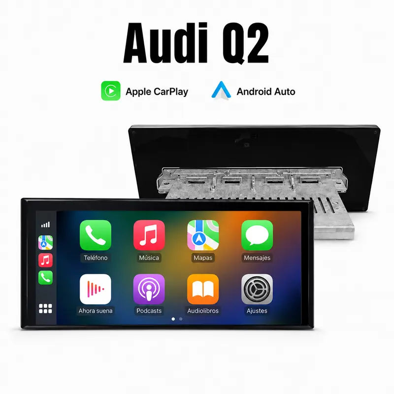 Radio pantalla CarPlay y Android Auto para Audi Q2 Linux 2016-2021