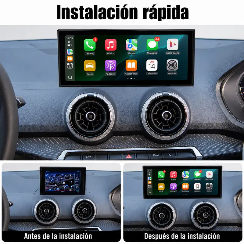 Radio pantalla CarPlay y Android Auto para Audi Q2 Linux 2016-2021 - foto 2