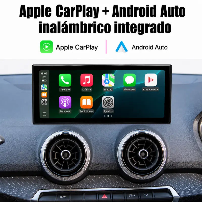 Radio pantalla CarPlay y Android Auto para Audi Q2 Linux 2016-2021 - foto 3