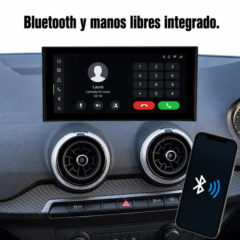 Radio pantalla CarPlay y Android Auto para Audi Q2 Linux 2016-2021 - foto 7