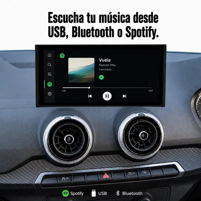 Radio pantalla CarPlay y Android Auto para Audi Q2 Linux 2016-2021 - foto 9