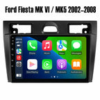 Radio pantalla CarPlay y Android Auto para Ford Fiesta MK VI 5 MK5 2002-2008