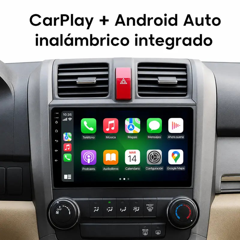 Radio pantalla CarPlay y Android Auto para Honda CRV 1 2007-2011 - foto 3