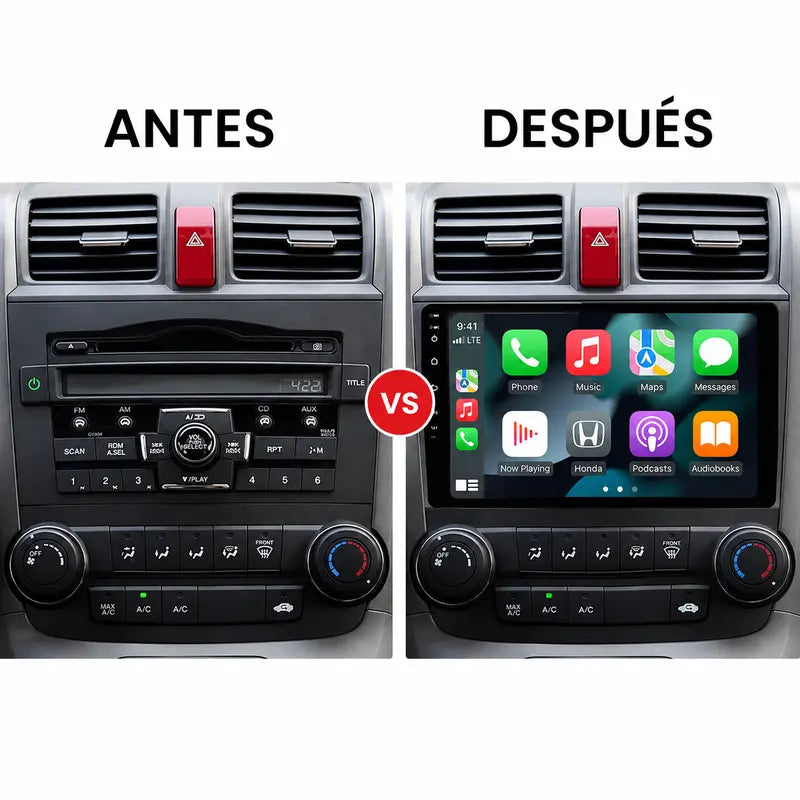 Radio pantalla CarPlay y Android Auto para Honda CRV 1 2007-2011 - foto 2