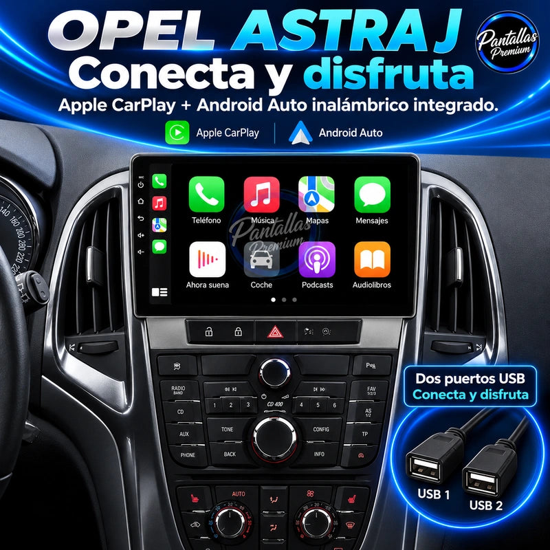 Opel Astra J — 12-usb