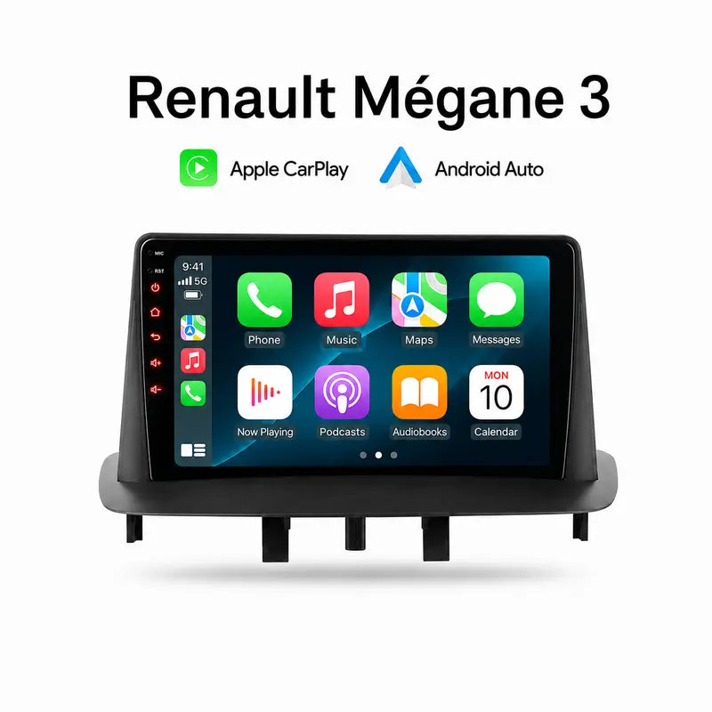 Radio pantalla CarPlay y Android Auto para Renault Megane 3 2008-2015