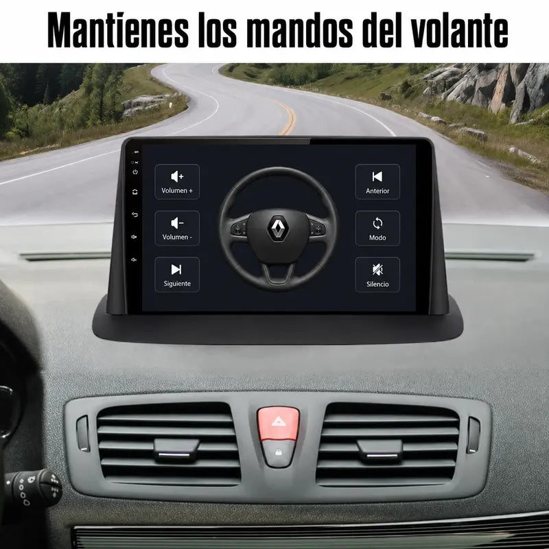 Radio pantalla CarPlay y Android Auto para Renault Megane 3 2008-2015 - foto 8