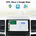 Radio pantalla CarPlay y Android Auto para Toyota Land Cruiser Prado 120 2004-2009 - foto 3