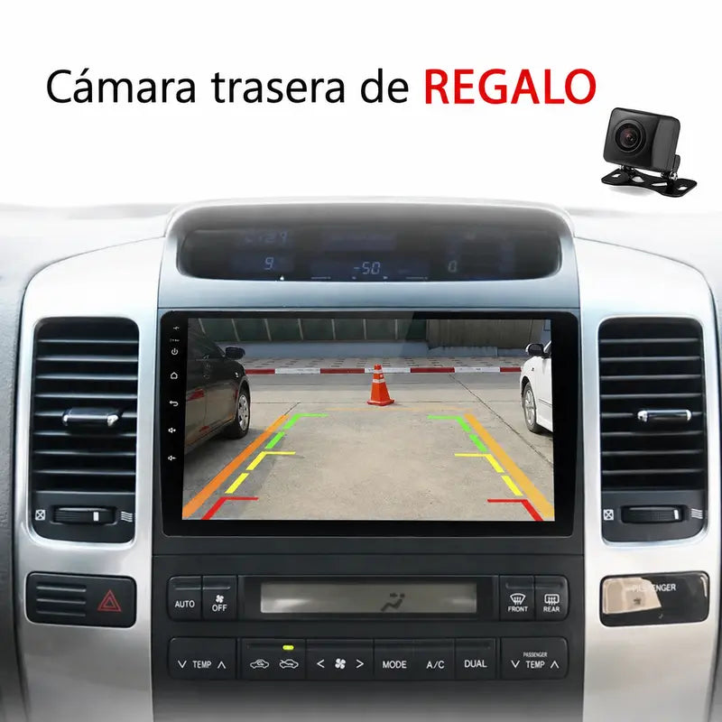 Radio pantalla CarPlay y Android Auto para Toyota Land Cruiser Prado 120 2004-2009 - foto 4