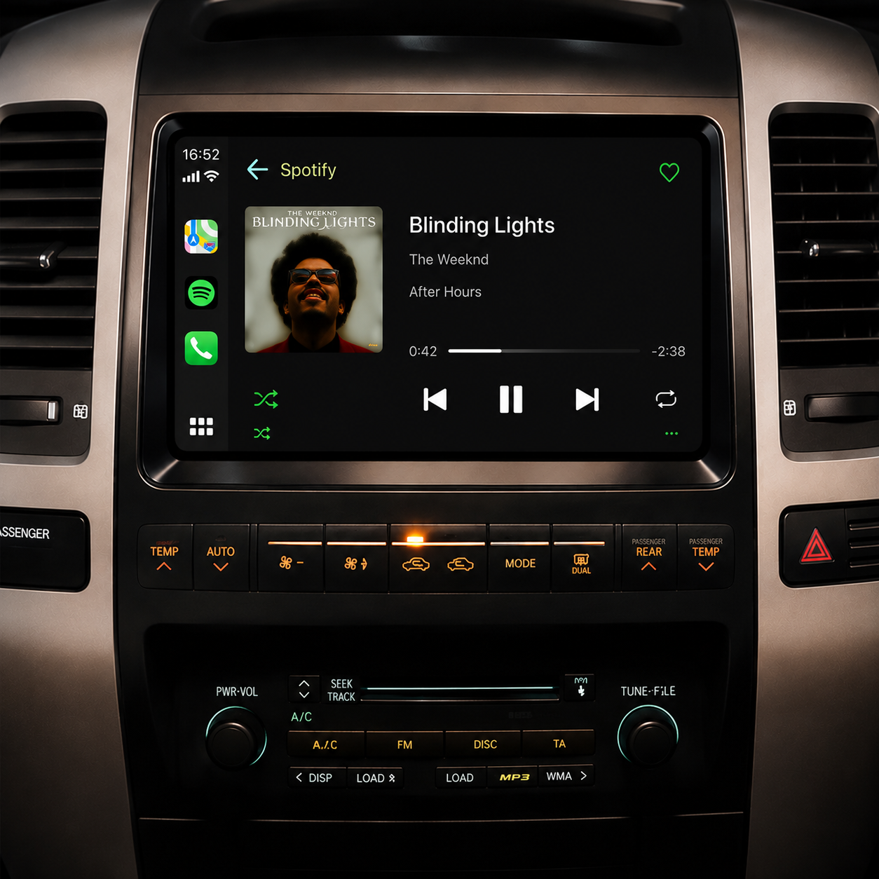 Autoradio Carplay für Toyota Prado 120 2004-2009