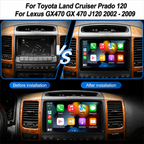 Autoradio Carplay für Toyota Prado 120 2004-2009