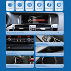 Radio Pantalla CarPlay y Android Auto para BMW X3 F25 X4 F26 2011-2022 Linux