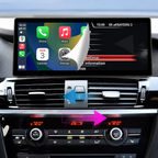Radio Pantalla CarPlay y Android Auto para BMW X3 F25 X4 F26 2011-2022 Linux